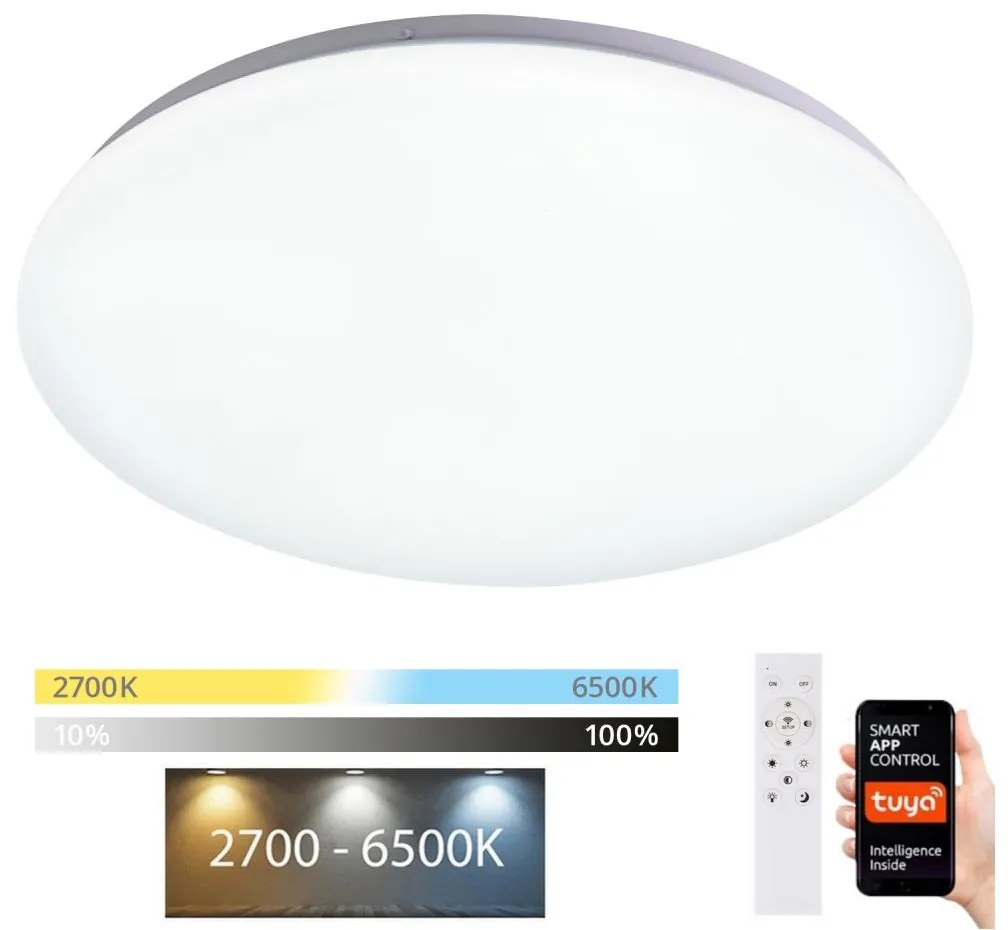 Brilagi Brilagi - LED Dimmelhető mennyezeti lámpa SMART LED/36W/230V Wi-Fi Tuya + távirányító BG0496