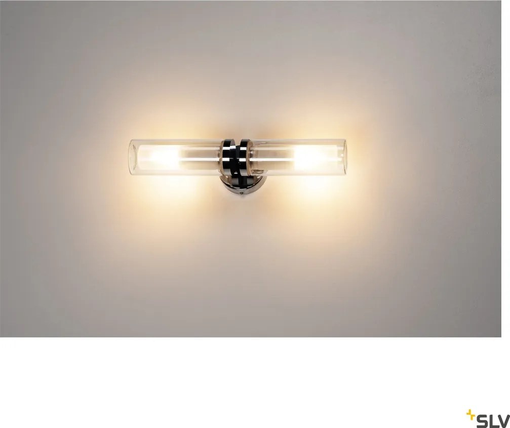 SLV WL 1002229 Fali lámpa 2x40W/E14 IP44