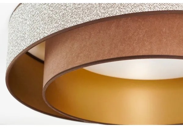 Brilagi - LED Dimmelhető lámpa VEGAS SHINE LED/24W/230V átm. 60 cm barna + távirányító