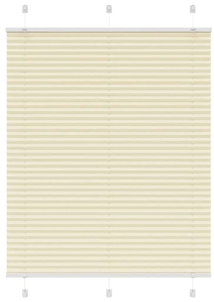 pliszírozott redőny krém 105x150 cm Szövetszélesség 104,4 cm