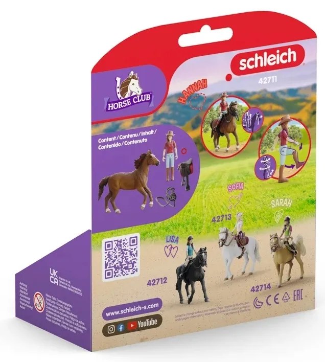 Schleich 42711 Hannah és Cayenne