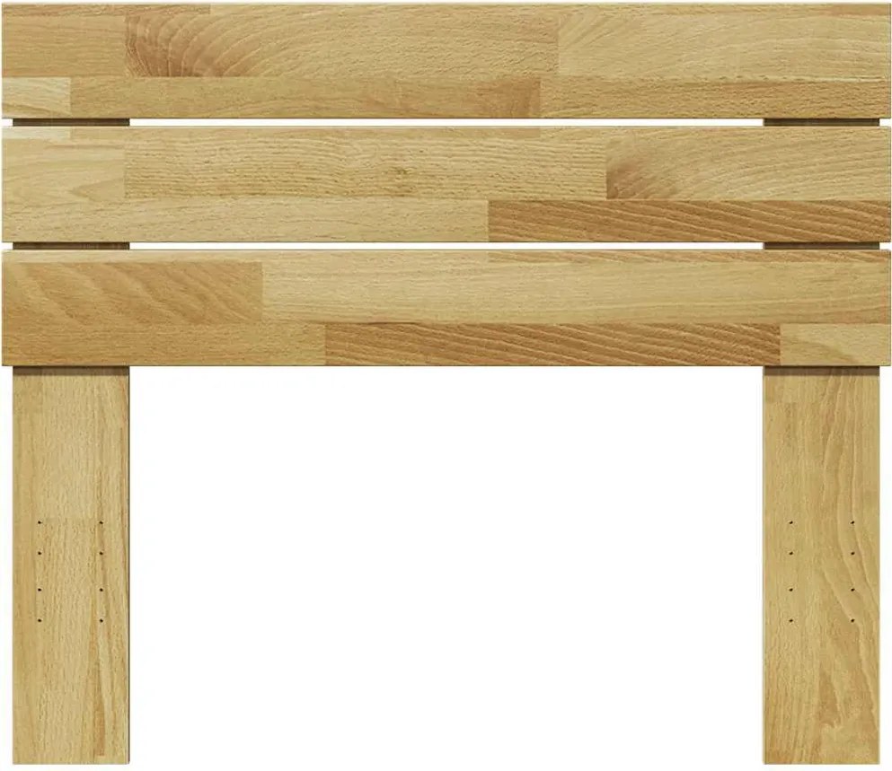 tömör fa tölgyfa fejtámla 80 cm