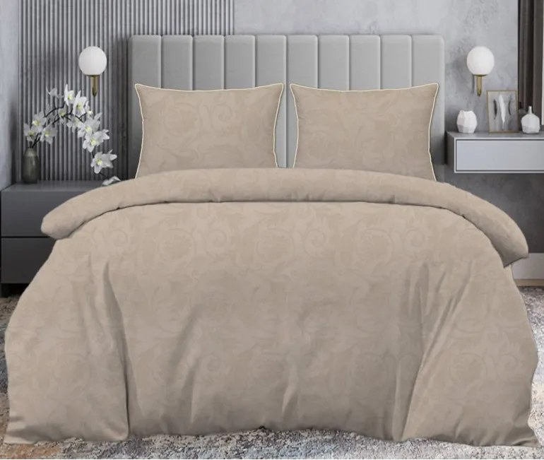 EMI Mocca damaszt ágyneműhuzat 140x200 + 70x90 cm