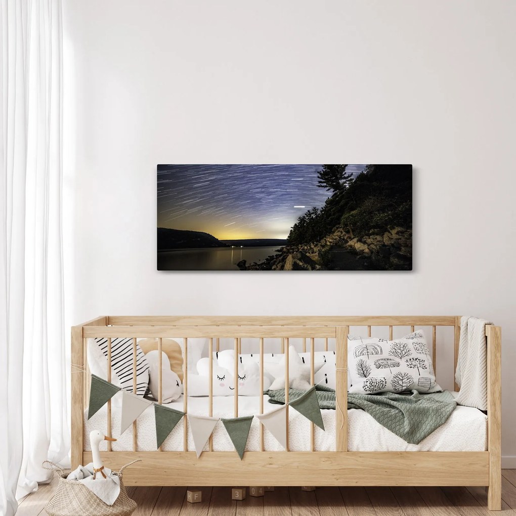 Kép - naplemente égbolt (120x50 cm)