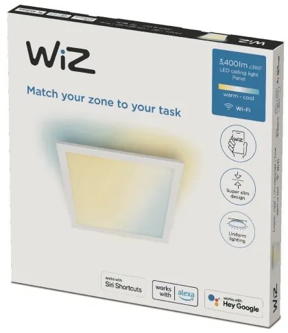 WiZ - LED Dimmelhető mennyezeti lámpa SUPERSLIM LED/36W/230V fehér Wi-Fi