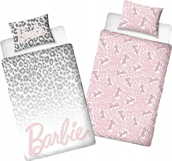 Barbie Leopárd Kétoldalas Ágyneműhuzat 140x200