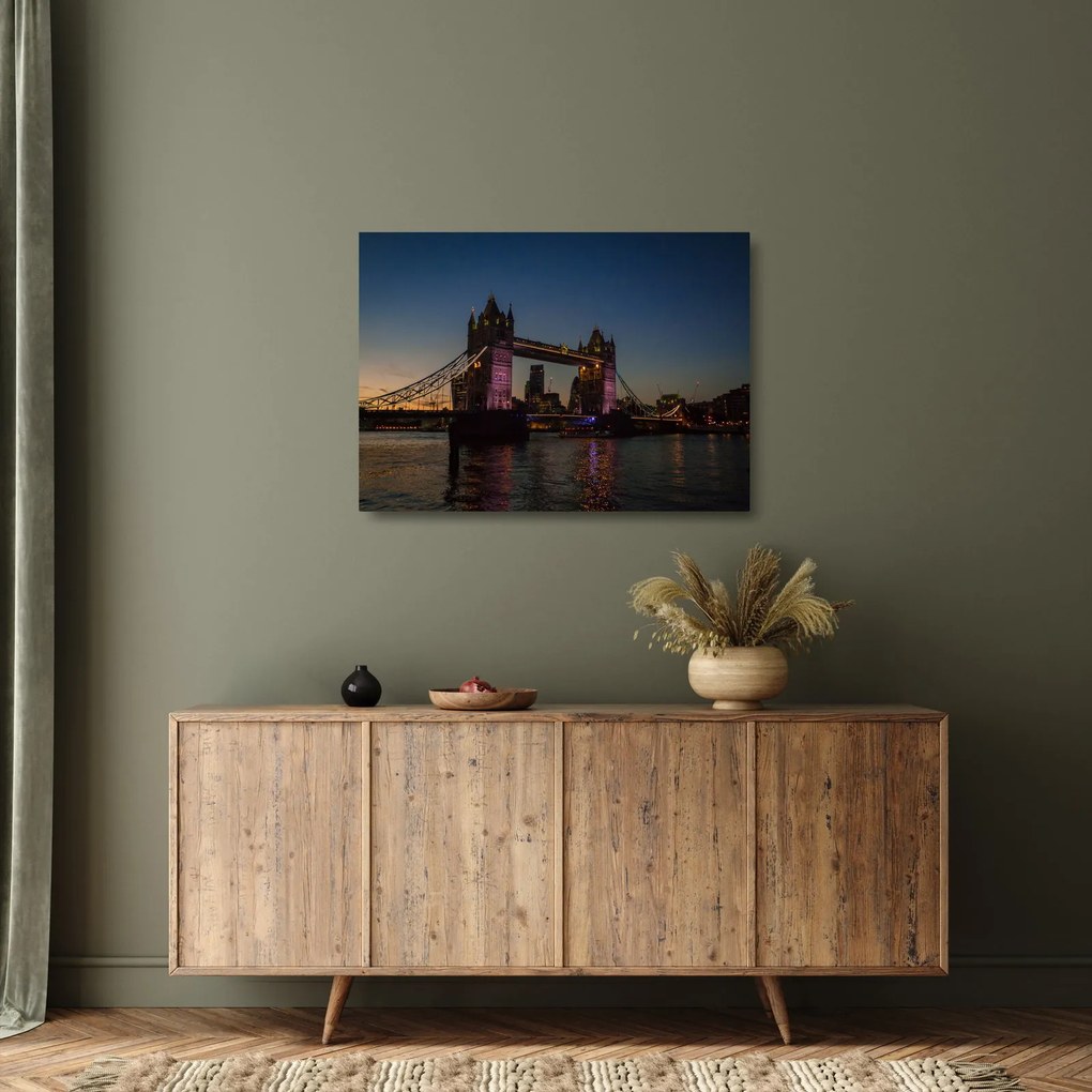 Kép - Tower bridge (üvegen) (70x50 cm)