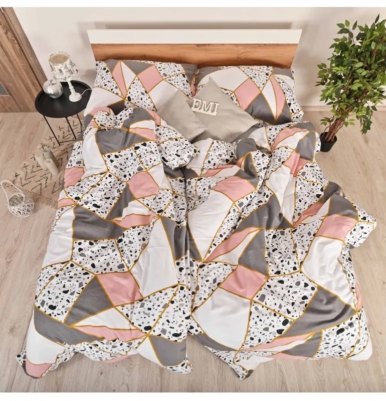 EMI Galina flanel ágyneműhuzat, A standard egyszemélyes ágy szett tartalma: 1x 140x200 + 1x 70x90