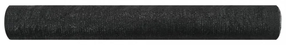 fekete HDPE belátásgátló háló 1,8 x 25 m 75 g/m²
