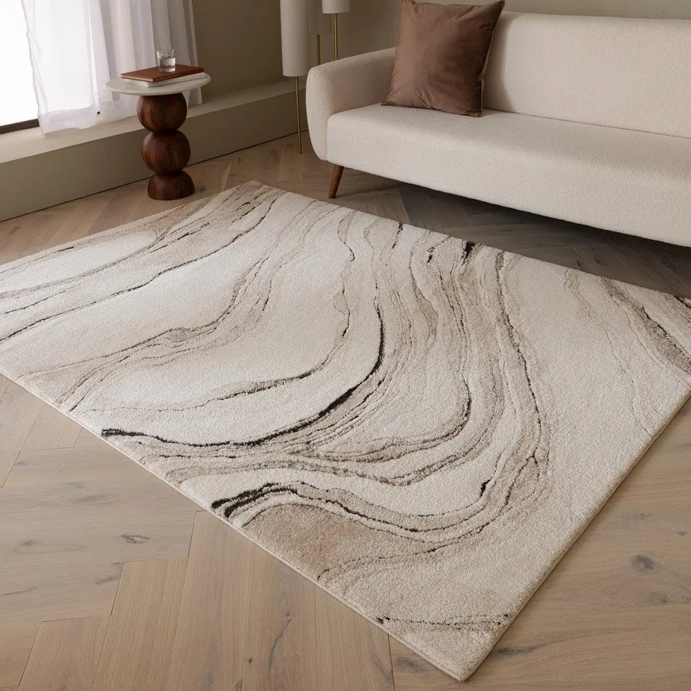 Bézs szőnyeg 200x290 cm Mirage Quartz – Asiatic Carpets