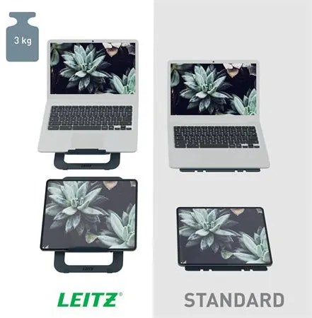 Laptop állvány, összehajtható, LEITZ Ergo (E63460089)