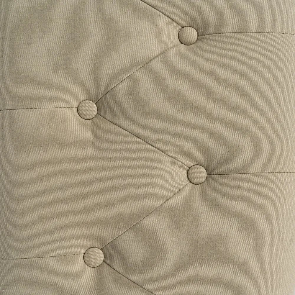 Bézs-natúr színű pad Royal – Ixia