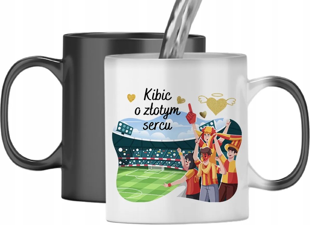 Mágikus Bögre Szurkolóknak Színváltós Nyomtatott Fotóval