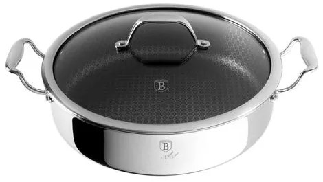 BerlingerHaus Eternal alacsony lábas fedővel (3,8 L) Eternal Collection BH/8515