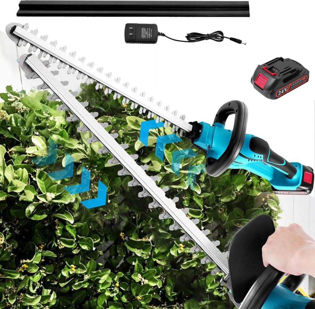 Elektromos Sövényvágó Ágvágó Metszőolló 800W 51cm