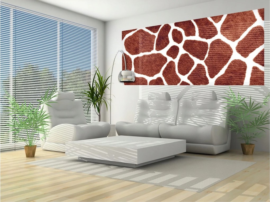 Fotótapéta zsiráf Bőr Szafari Afrikai szoba minta 250x104 +ragasztó