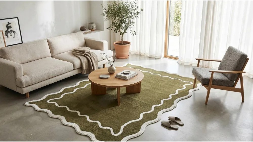 Sötétzöld szőnyeg 160x230 cm Dolce – ESTE
