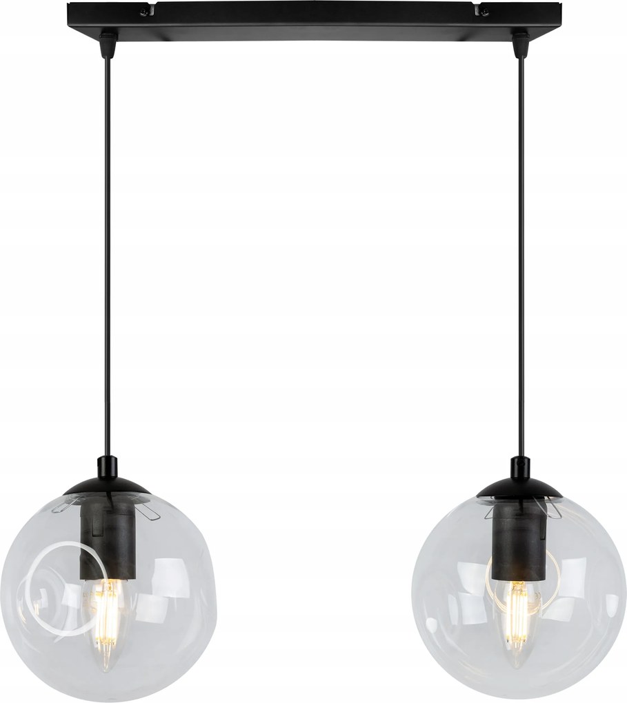 Mennyezeti Lámpa Lógó Csillár Loft Díszléc Asztal Felett Sziget Üveg Gömbök