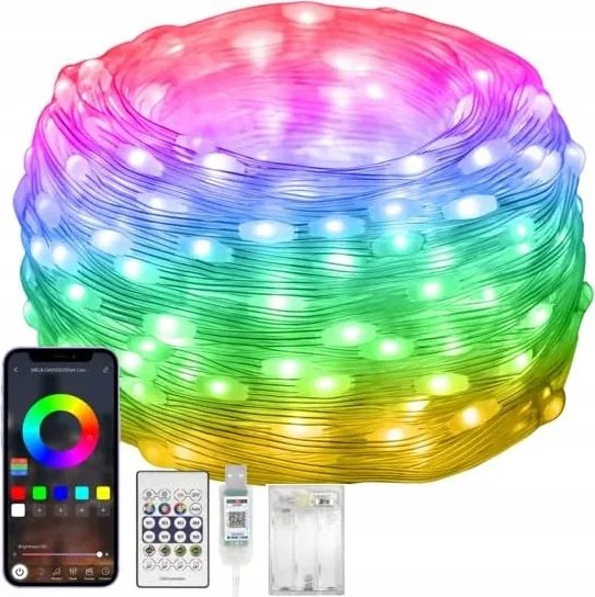 Kültéri fénylánc