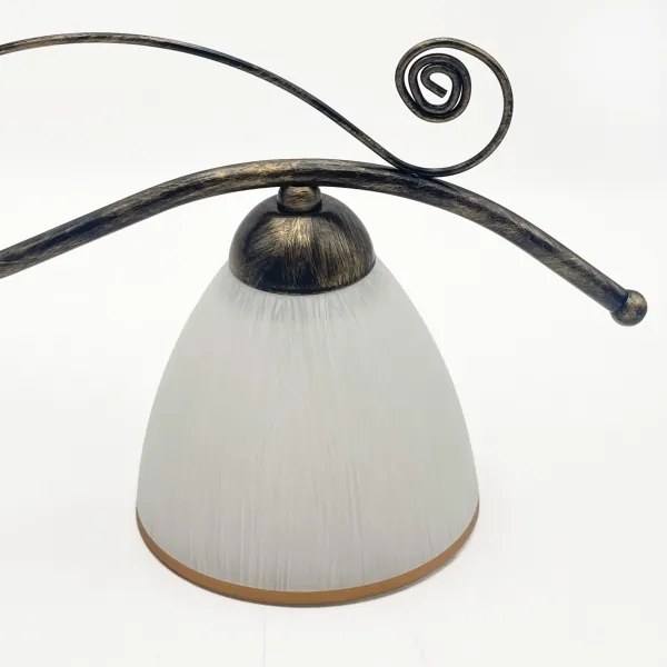 Csillár láncon RETRO 2xE27/60W/230V bronz/patinás