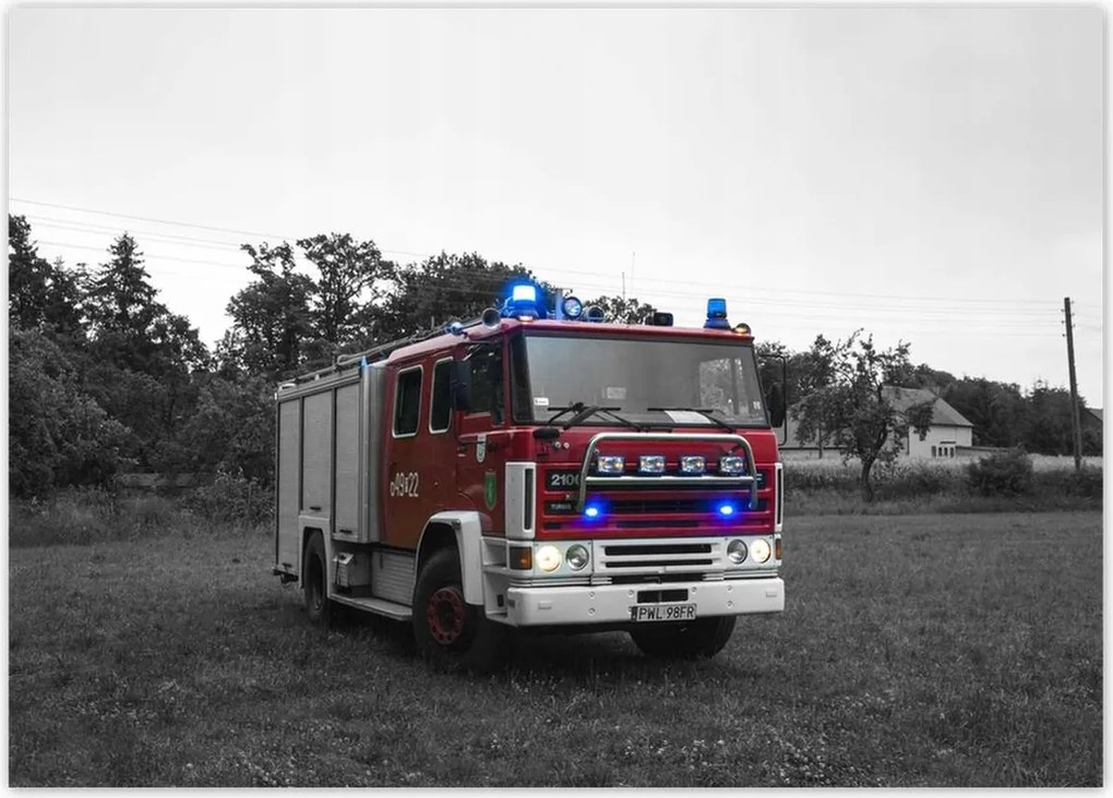 Poszterek 70x50 Tűzoltóautó