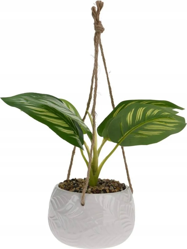 Mesterséges virág Mesterséges Növény akasztós cserépben