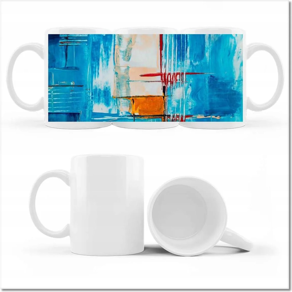 Fotós bögre Absztrakt Fay