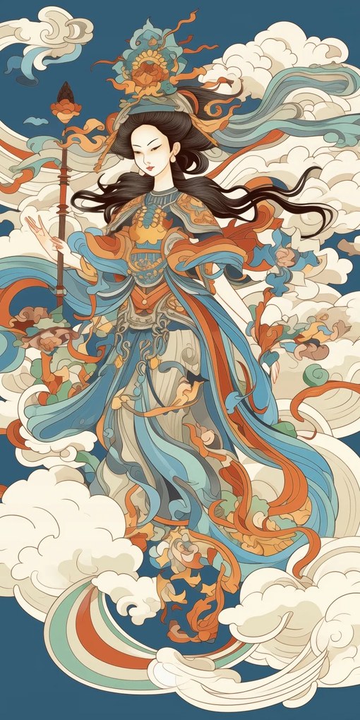 Poszter 50x100cm Mennyei látnoknő