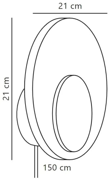 Nordlux - LED Dimmelhető fali lámpa MARSI LED/7W/230V zöld
