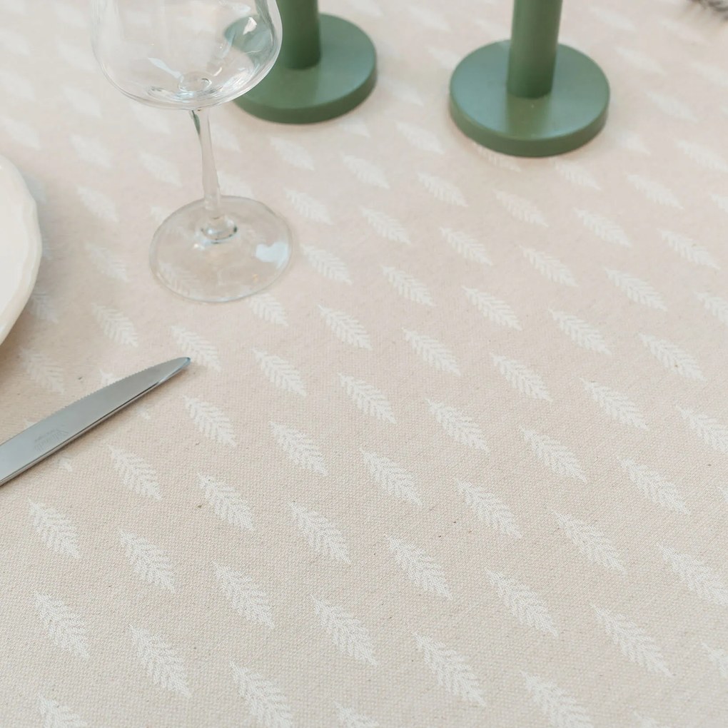 Goldea szögletes terítő natura - ágak természetes alapra 80 x 80 cm