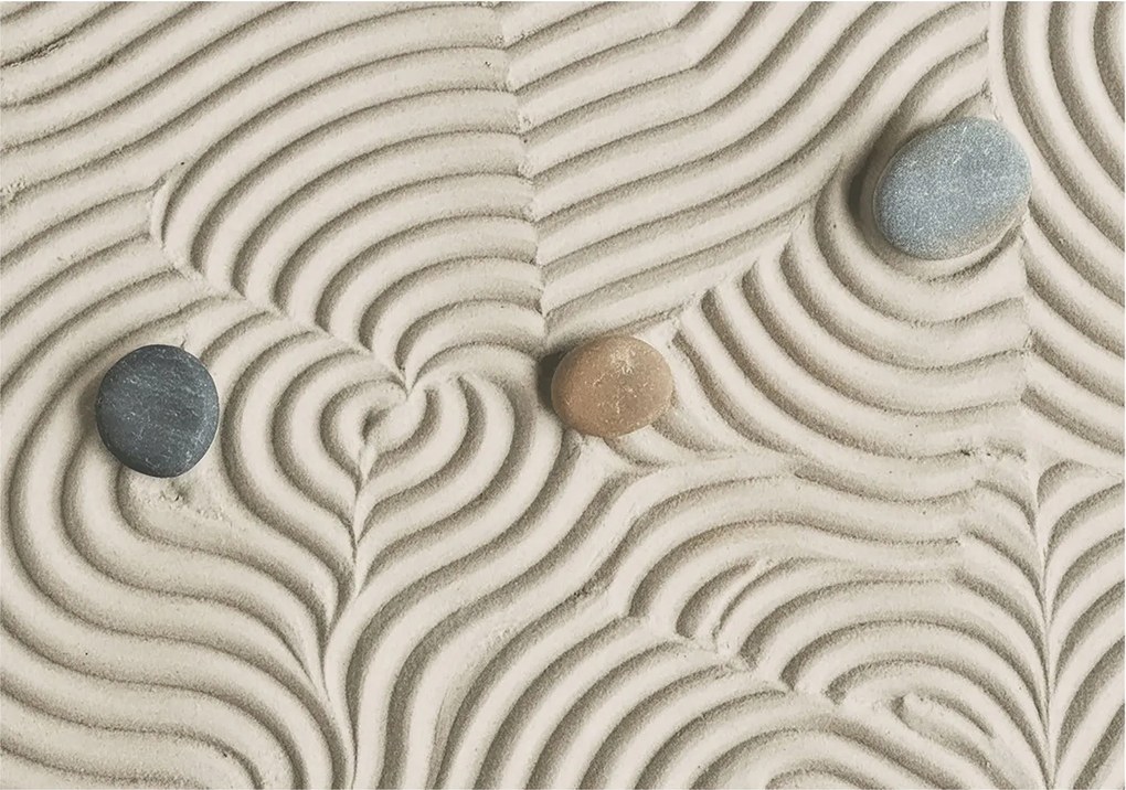 Flizelina Dekoratív Fotótapéta Hálószobába Harmonikus hullámok 208x146 Ragasztó