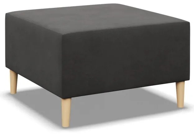 Etna puff, szövet anyag, 70x70, szürke