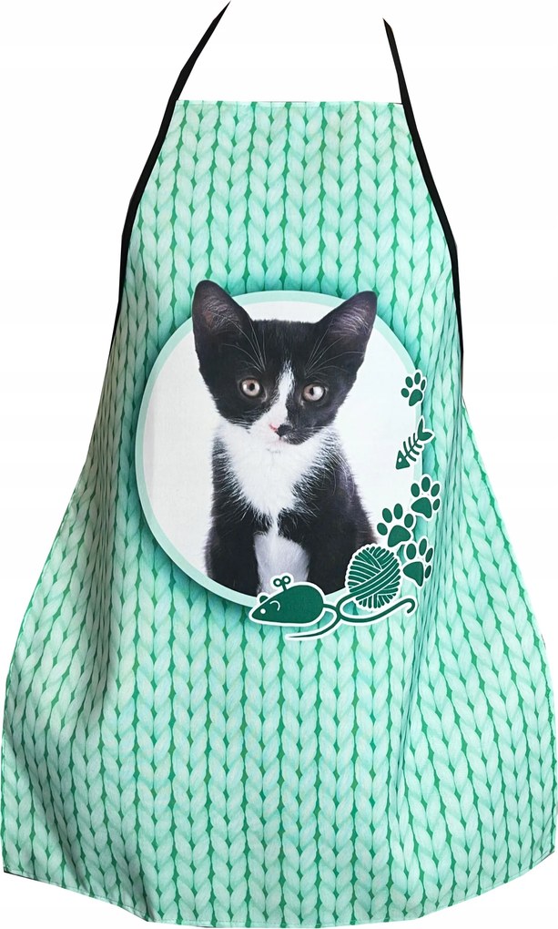 Konyhai Kötény Macskával Európai Kötény konyhai védő cica