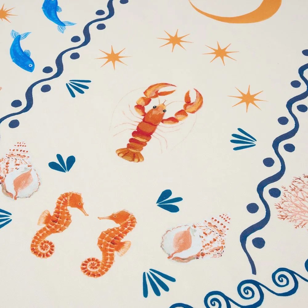 CORAL COAST pamut asztalterítő 250x160cm