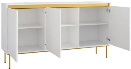 Szekrény Gelean 3D (fekete + arany) . 1105919