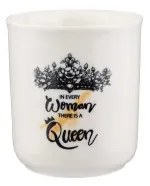 4 darabos étkészlet fekete/fehér/porcelán