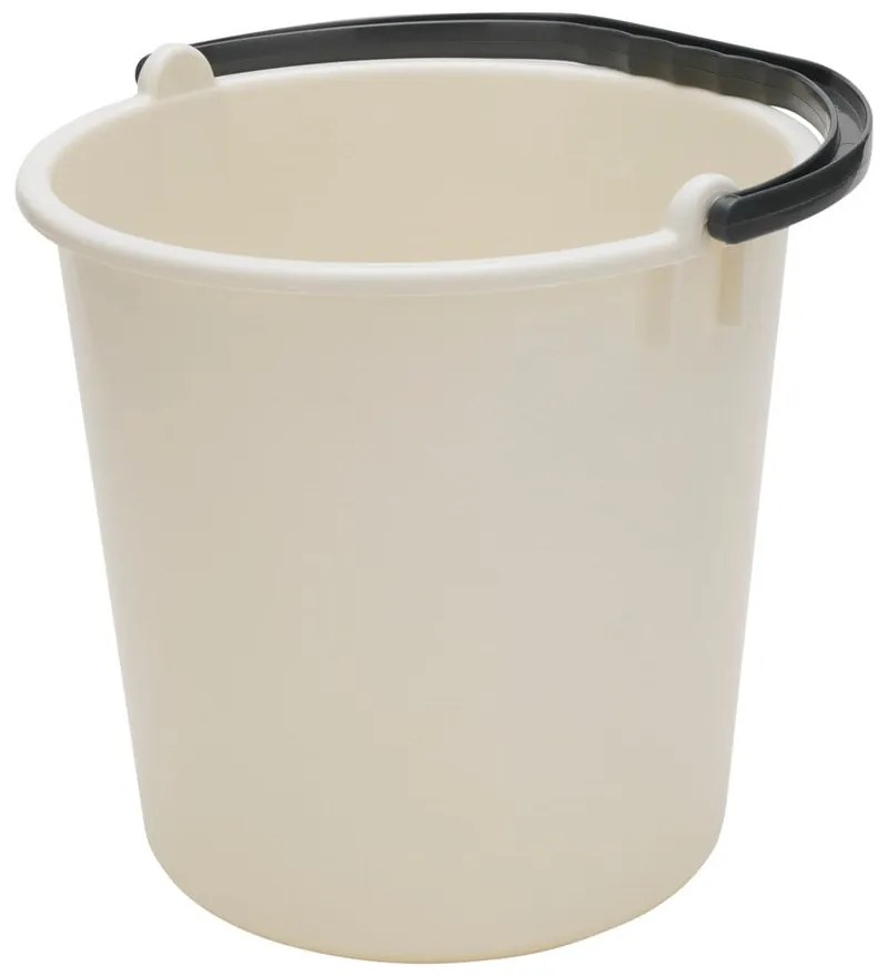 Bézs műanyag vödör 9 l - Addis