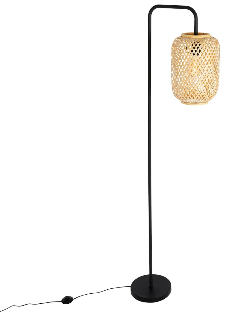 Okos állólámpa bambuszból, WiFi ST64-gyel - Yvonne