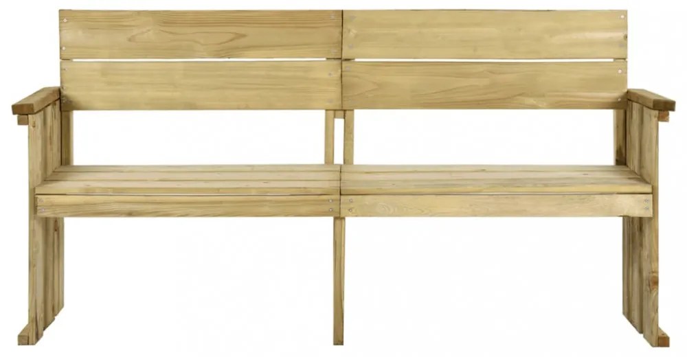 impregnált fenyőfa kerti pad 172 cm
