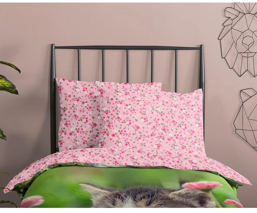 Egyszemélyes pamut gyerek ágyneműhuzat 140x200 cm – Good Morning