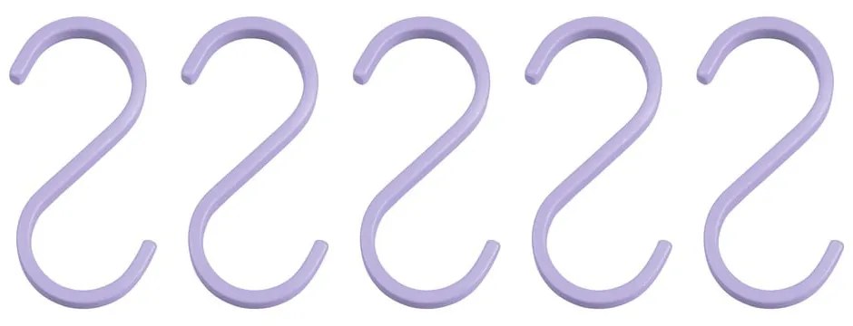 Lila függő fém akasztó szett 5 db-os Hang-it – Mette Ditmer Denmark
