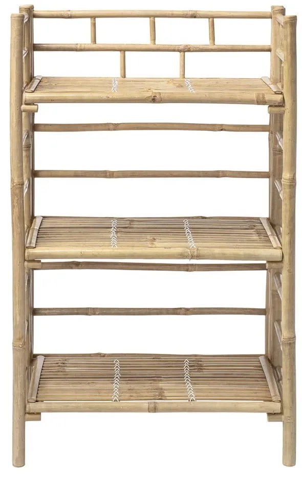 Natúr színű bambusz gyerek könyvespolc 66x105 cm Zep – Bloomingville Mini