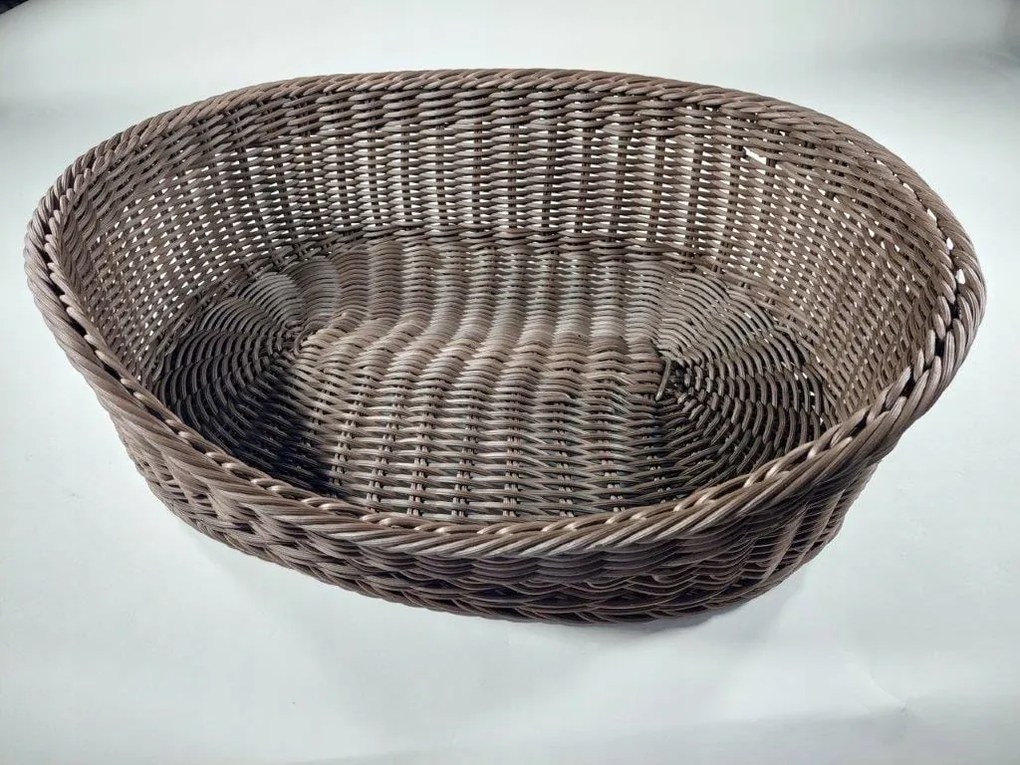 Kutyakosár, barna, 57x43x16,5