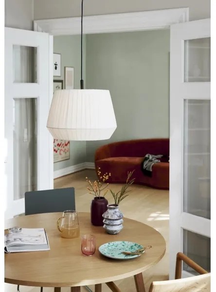 Nordlux - Kábeles függőlámpa DICTE 1xE27/60W/230V átm.40 cm fehér