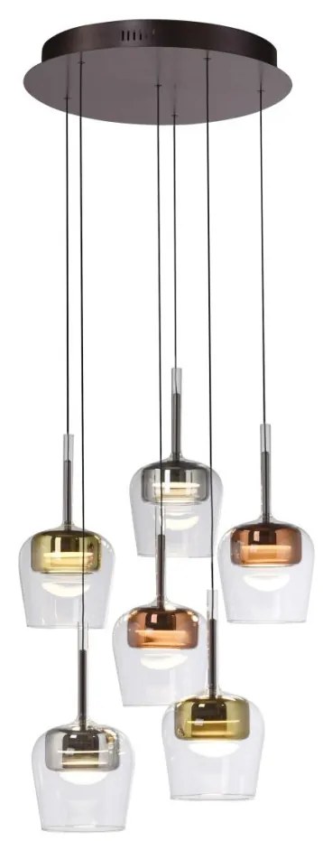 Paul Neuhaus Q-KON 2744-70 Lepel lámpa 6x6W/LED 2700K-5000K 750lm IP20