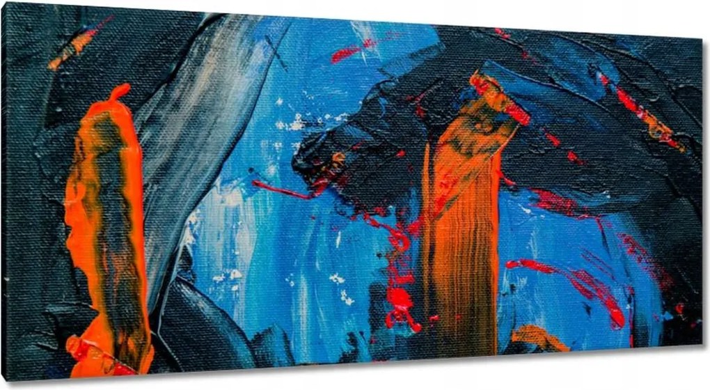 Festmények 115x55 Absztrakt indián