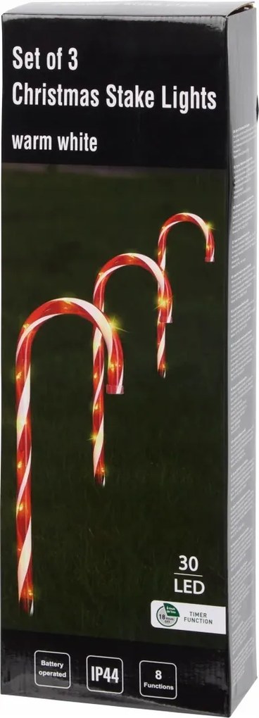 Karácsonyi led nyalókák