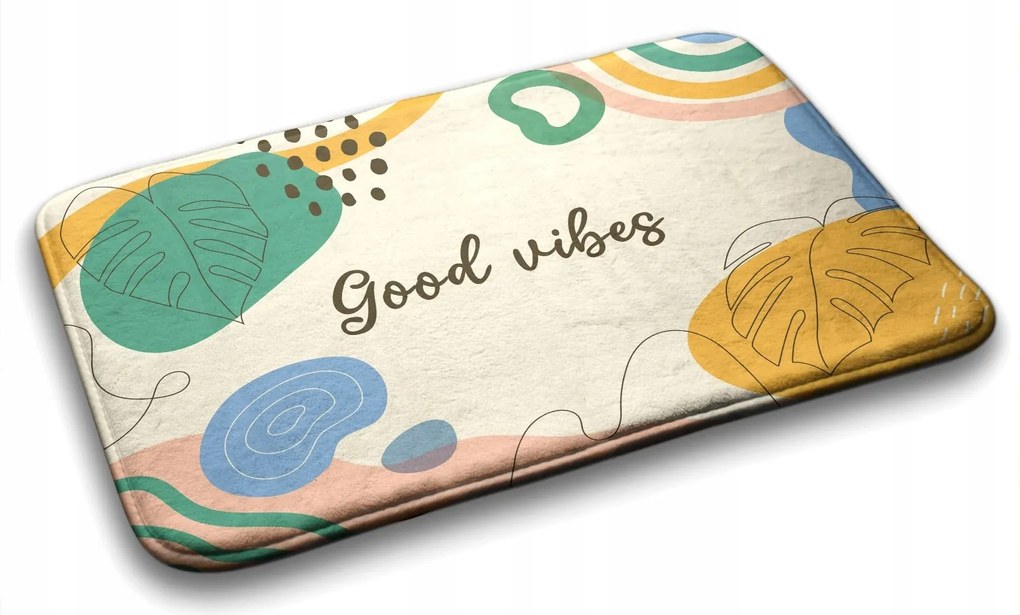 Fürdőszobaszőnyeg Geometrikus absztrakt 90x60 cm