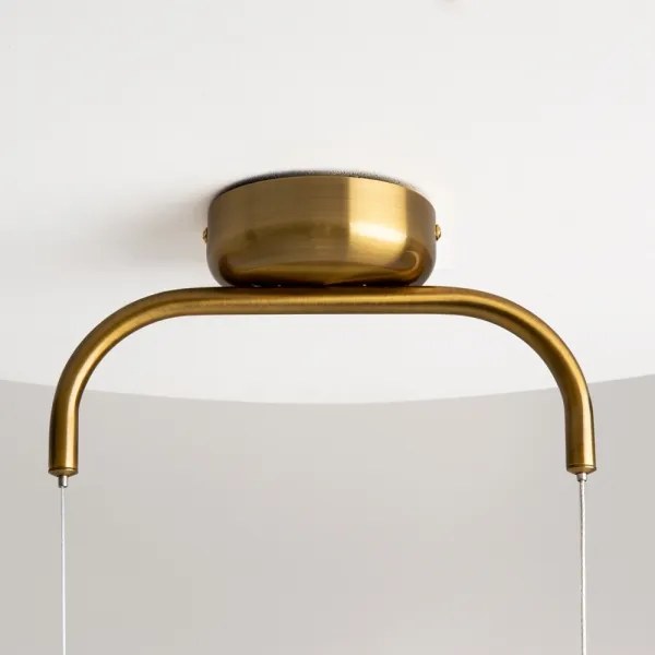 Maytoni MOD170PL-L8BS3K - LED Csillár zsinóron CABARET LED/8W/230V arany