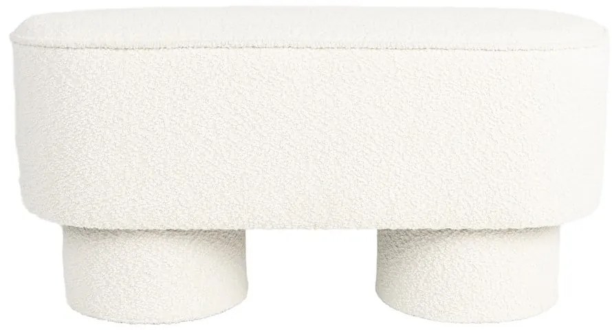 Fehér buklé pad Marcos – White Label